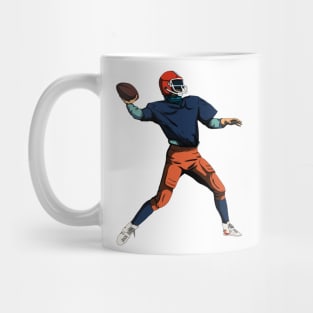 American Football Player | Gridiron Retro Style Mug